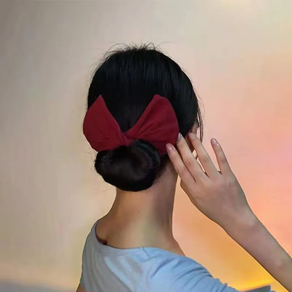 

5pcs Rotating Hair Bun Maker Twisted Donut Shaper For Beach Vacation Travel Dating Party Yoga Pilates Hair Styling Tool