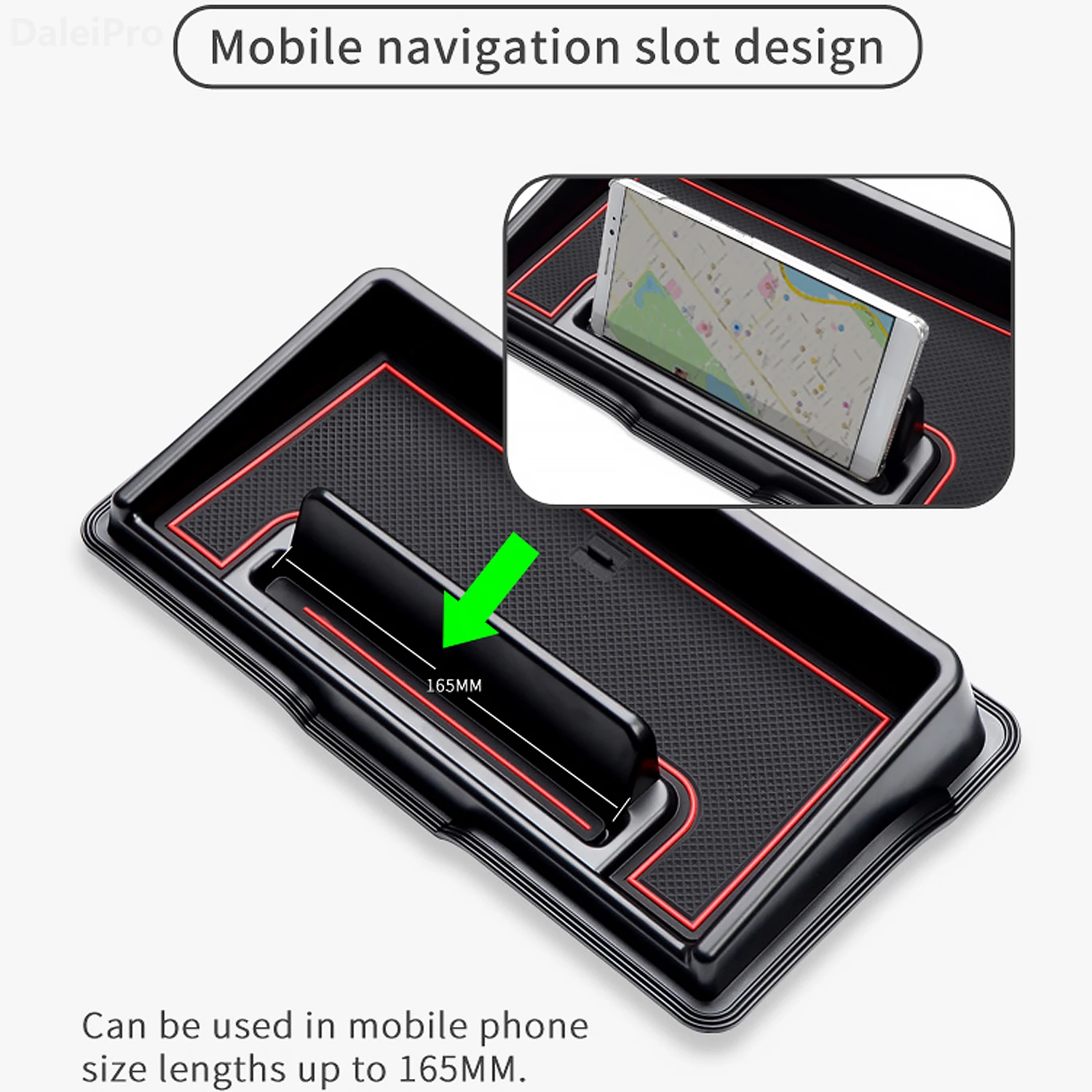 لسوزوكي جيمي JB74 JB64 2019-2023 2024 2025 مركز وحدة التحكم صندوق تخزين لوحة القيادة درج منظم جيمي الملحقات الداخلية #6