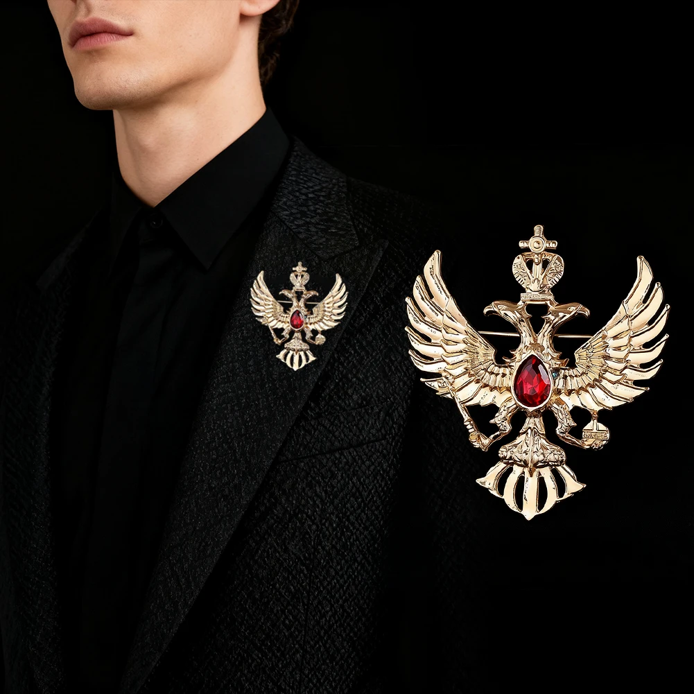 خمر فينيكس الطيور بروش الرجعية الأسطورية فايربيرد دبوس معدني شارة الزخرفية زي الملابس التبعي سترة معطف مجوهرات