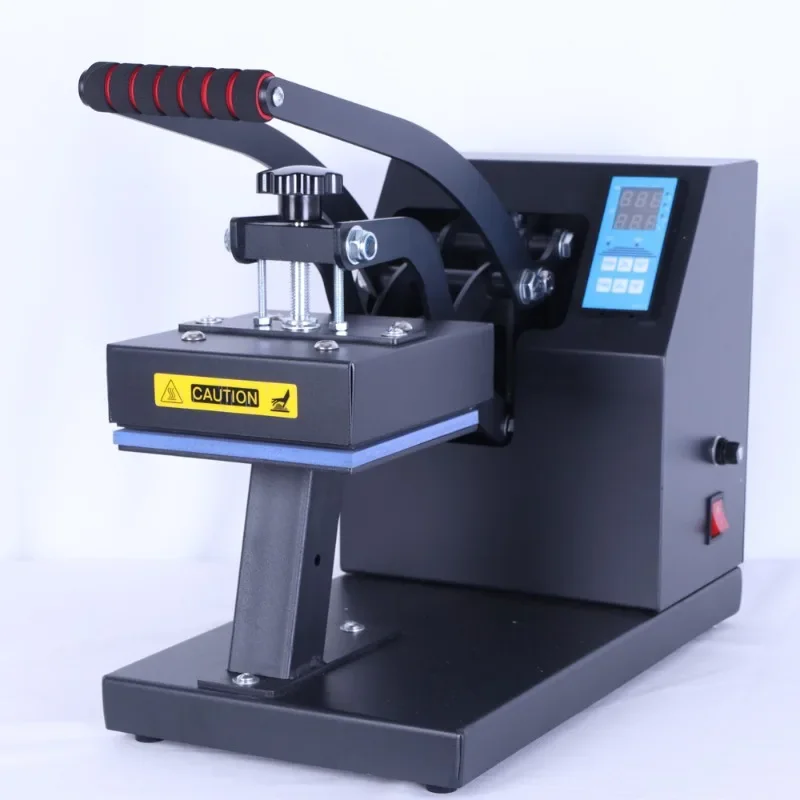 15×15cm Heat Transfer Heat Press Machine,Mini Hot Stamping Machine for Garment Logo Small Labels, Convenient DIY TShirt Printing
