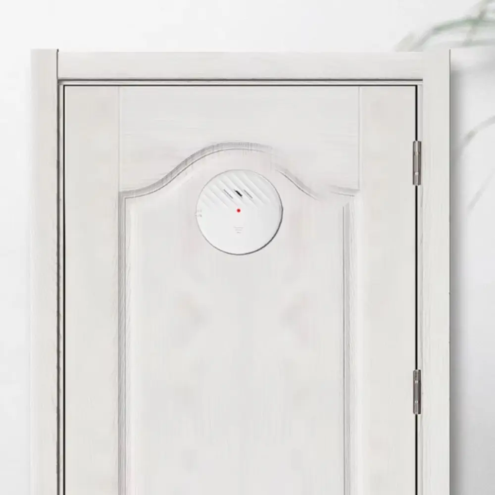 Protection Battery-Powered Vibration Alarm Ultra-Thin 125dB Anti-Theft Alarm Easy Install Wireless Door Window Alarm Safe