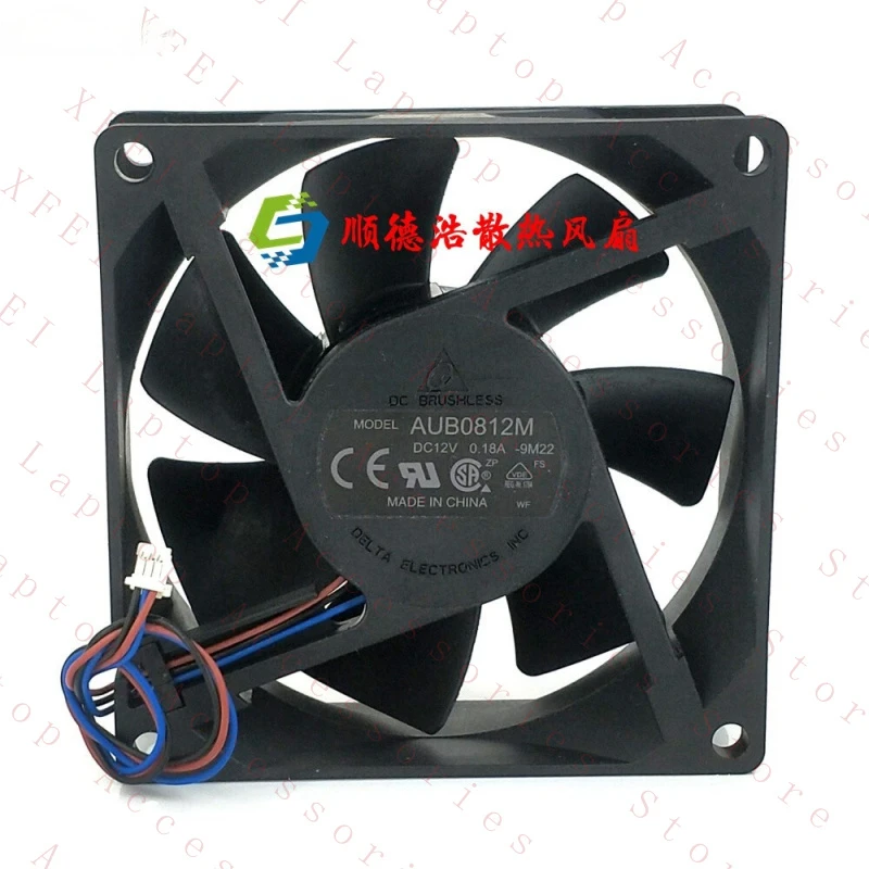 

Вентилятор для проектора F AUB0812M 12V0.18A 8025 EX121 / EX253, 8 см # за