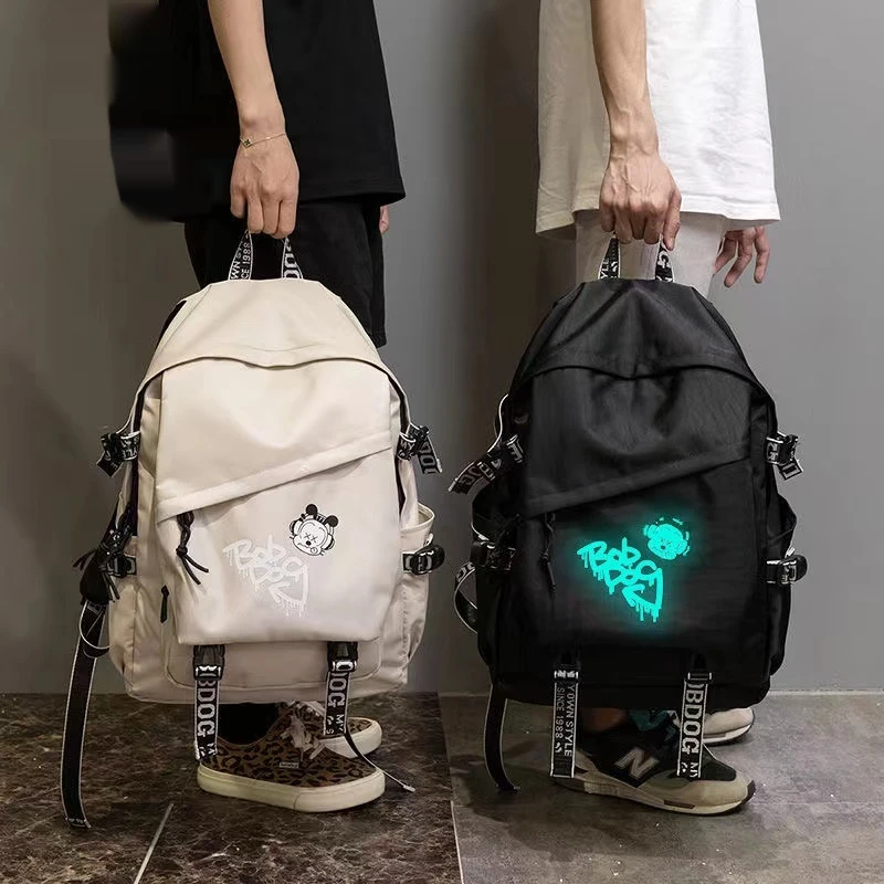 

Mozhi School Bag High School High School High School Large Capacity Backpack Fashion Backpack Light Casual Style School Bag