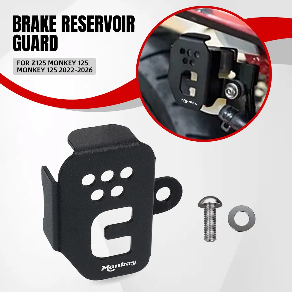 

Motorcycle Front Brake Reservoir Guard Cover Protector FOR HONDA Z125 Monkey 125 Monkey 125 2022-2024-2025-2026 DAX125 DAX 125