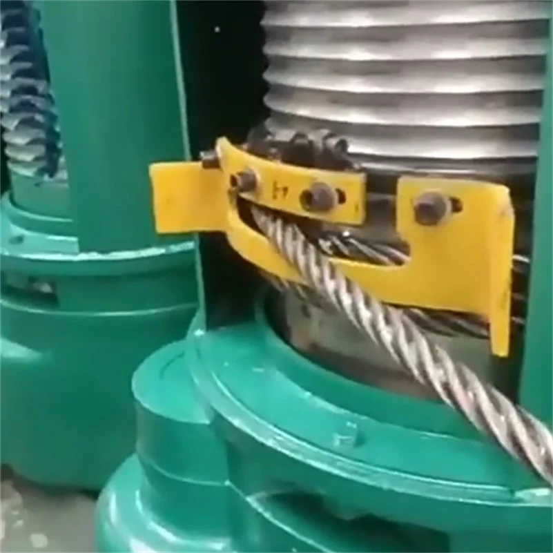 crane-electric-hoist-special-steel-wire-guide-rope-anti-diagonal-pull-non-dismantling-rope-1t-2t-inner-d-166mm-222mm