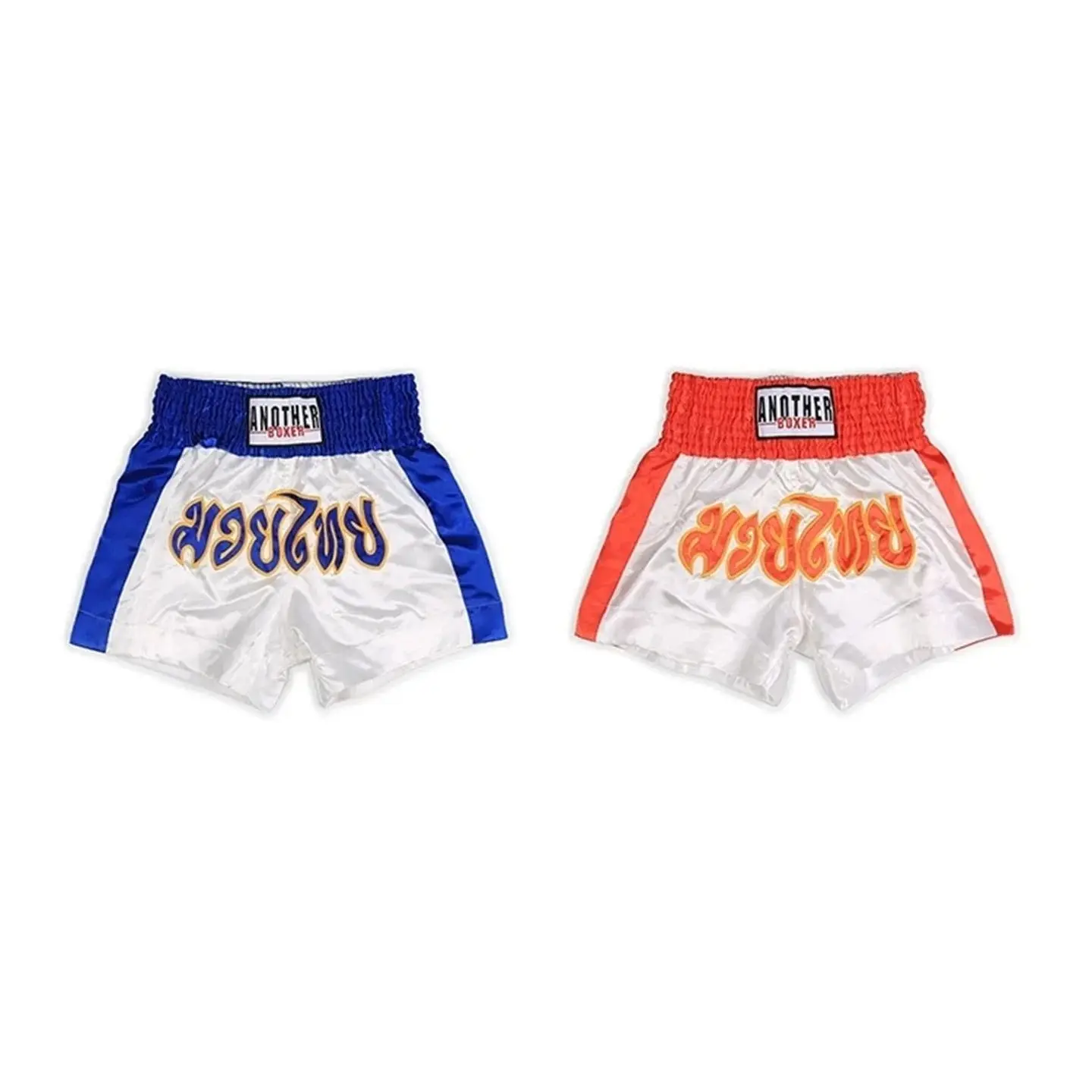Muay Thai Shorts Shiny Wear-Resistant Boxing Pants Martial Arts Sanda Training Class Boxing Shorts Children's Adult Style