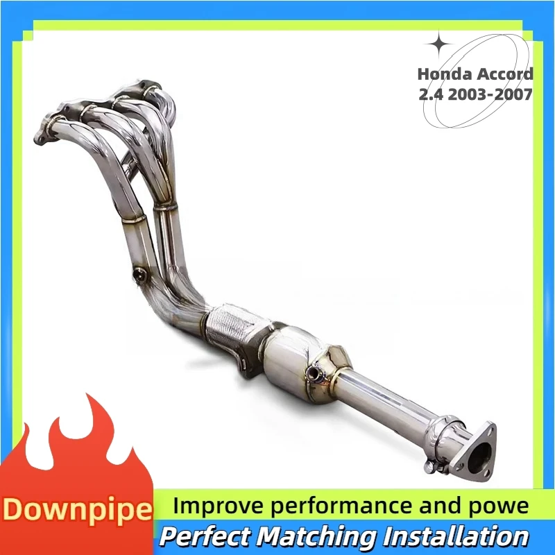 

For Honda Accord 2.4 2003-2007 Bahso High Quality Exhaust Pipe Exhaust Modification High Performance Exhaust manifold