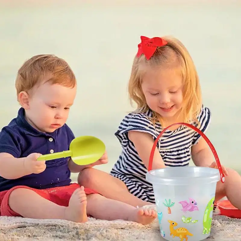 Summer Beach Set Beach Castle Bucket Play Sand Set Children\'s Beach Toy Set Bucket Shovel Sand Molds Sand Digging Tool for kids