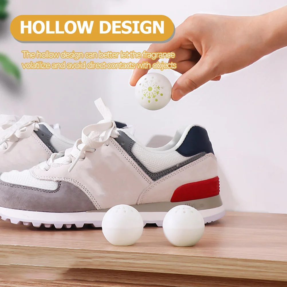 

30pcs Deodorant Balls for Shoes Plastic Sneaker Odor Gym Bag Closet Air Freshener Portable Shoe Accessories