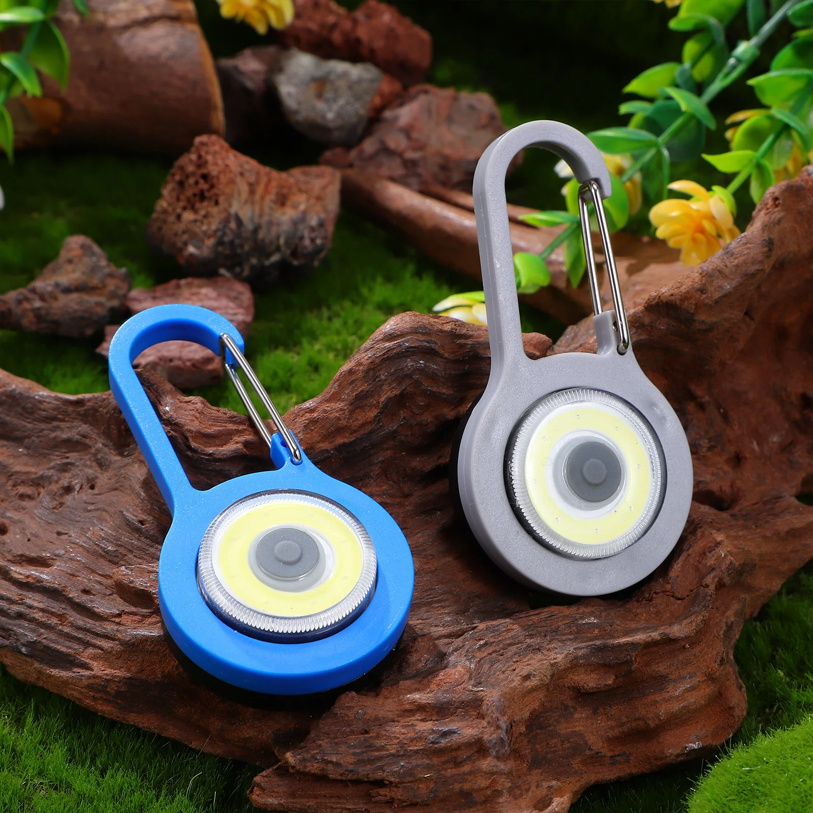 4 قطعة سلسلة المفاتيح الصغيرة مصباح يدوي المحمولة مصباح يدوي صغير في الهواء الطلق التخييم ضوء متعدد الوظائف مصباح جيب مشاعل صغيرة