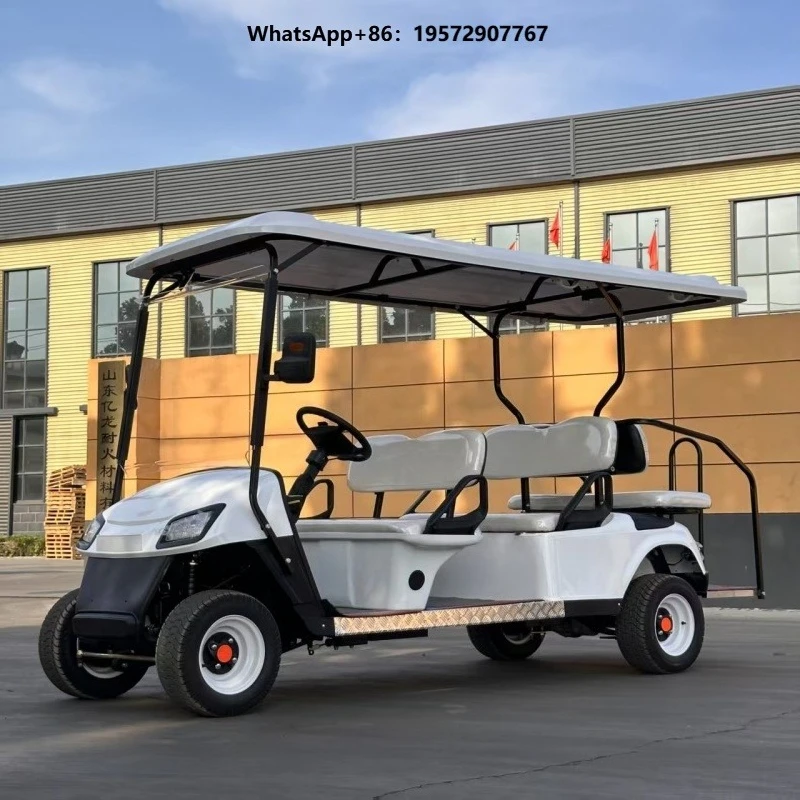Factory Electric Cart Golf Course Club 2/4/6/8 Seater Off-road Sightseeing Car Electric Golf Cart