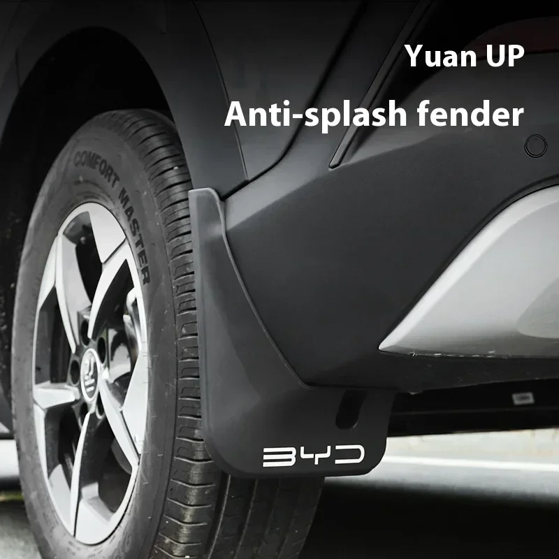 For BYD Yuan UP Special Automotive Parts for Modifying The Appearance of Front and Rear Wheel Mudguards Mud and Sand Prevention