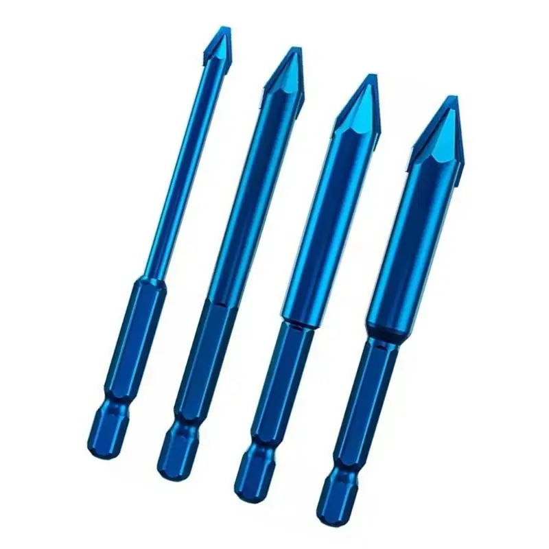 G6KF لقمة ثقب البلاط الاحترافية ذات الصلابة العالية، طرف غريب الأطوار، الحفر الجاف بدون ماء لحفر الزوايا الدقيقة #2