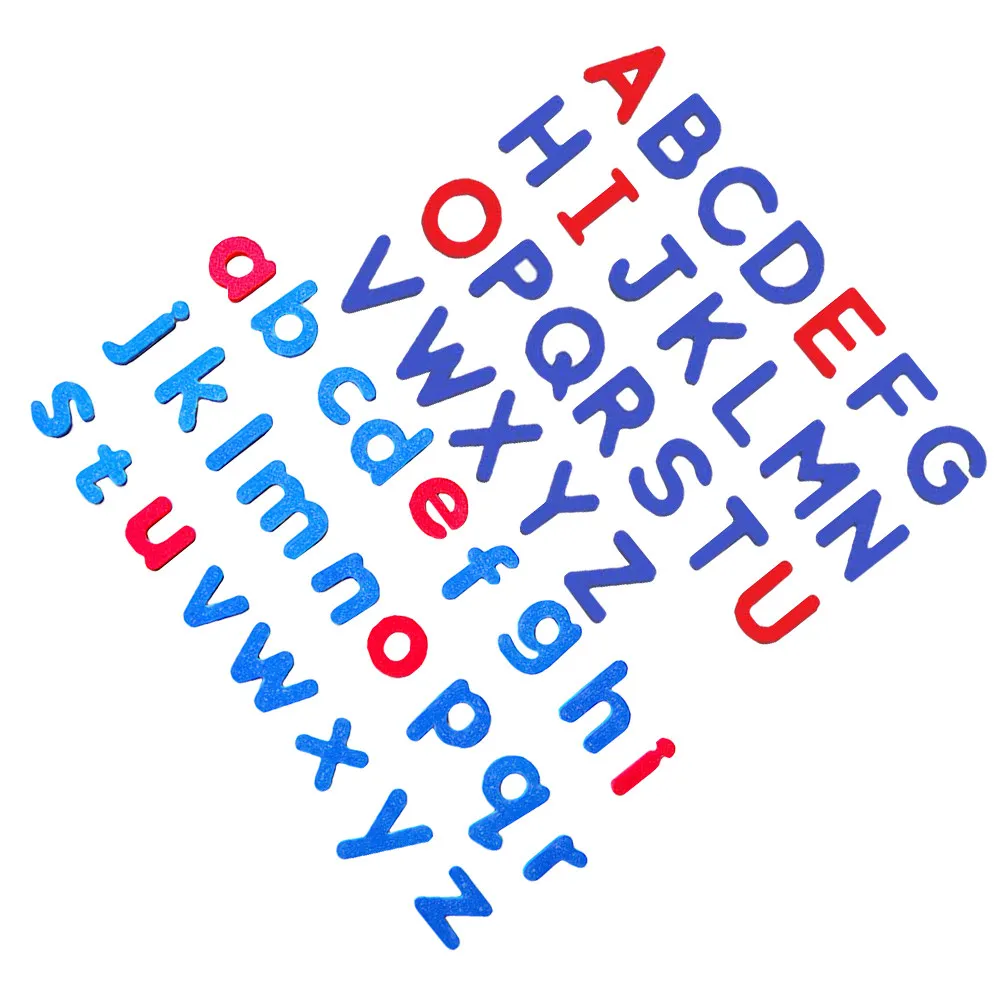 

2 набора/52 шт. магнитных букв (малые и верхние), развивающие игрушки для дошкольников