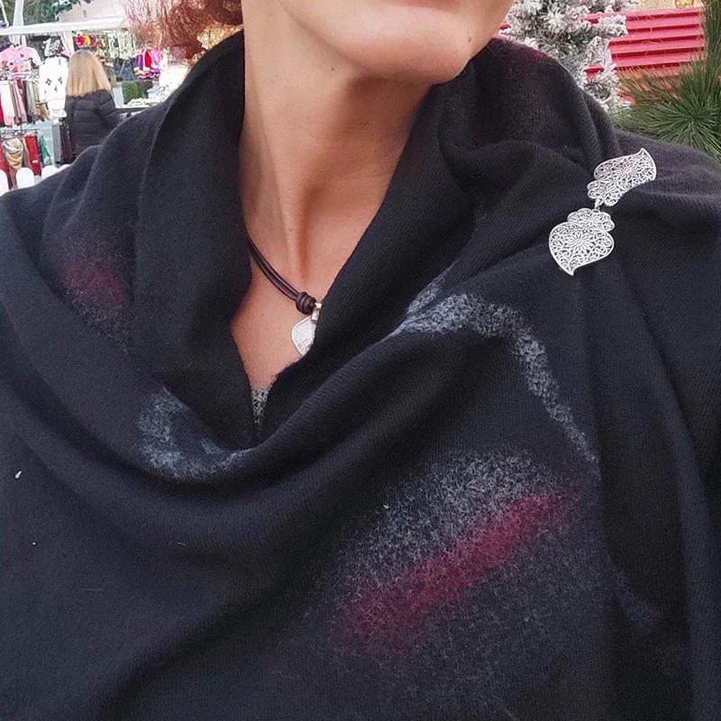 1 قطعة زر معدني الرجعية الصينية شيونغسام مشبك كيب عباءة المشبك سترة سترة الخياطة الحرفية وشاح المشبك اتصال مشبك #3