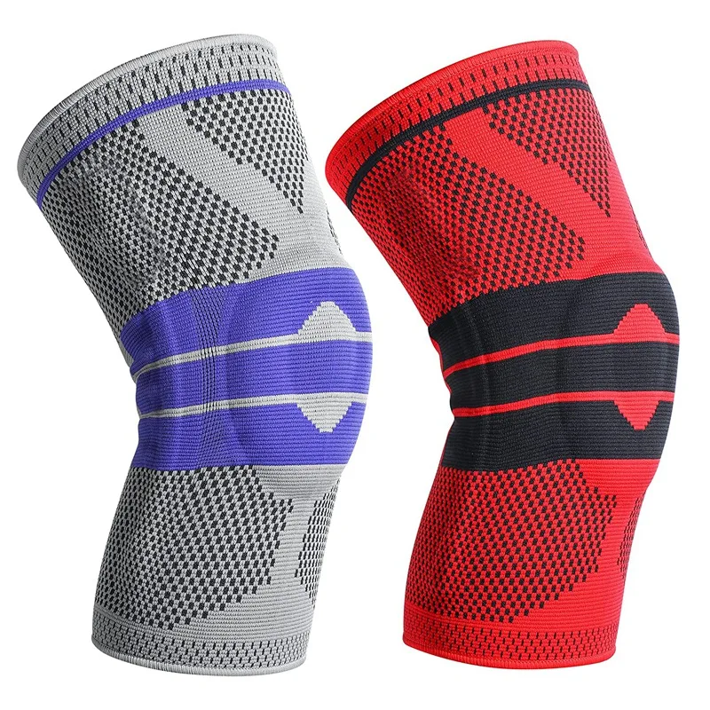 Knee Brace Knee Support Compression Sleeve With Side Stabilizers For Meniscus Tear Arthritis Sports Fitness