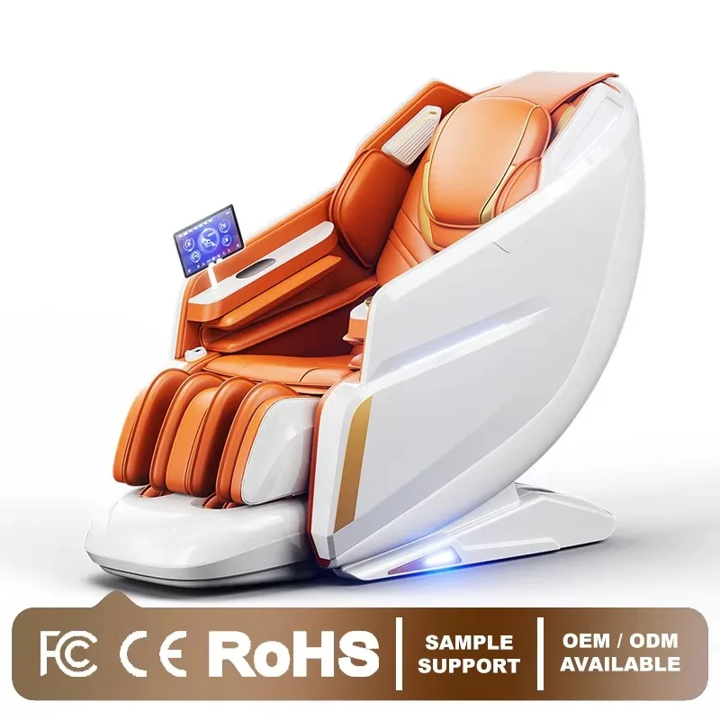 New Arrival Motorized Calf Kneading Foot Scraping Massage Chair Luxury Smart Massage Sofa Ideal for Wellness Centers