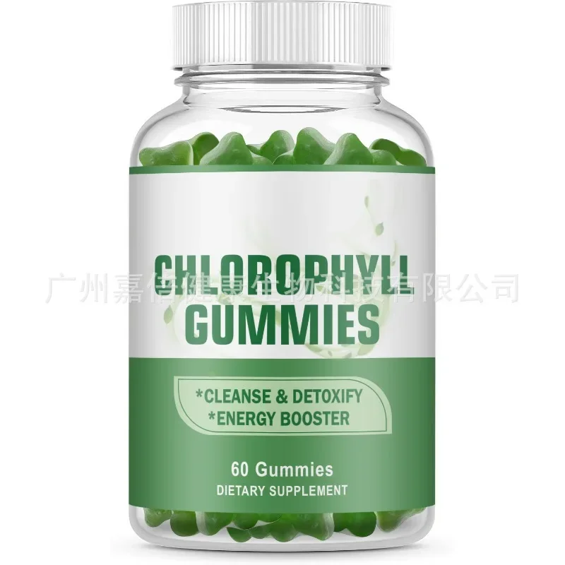 Chlorophyll gummies boost immunity supplement vitamins enhance beauty and promote hemoglobin production Health food