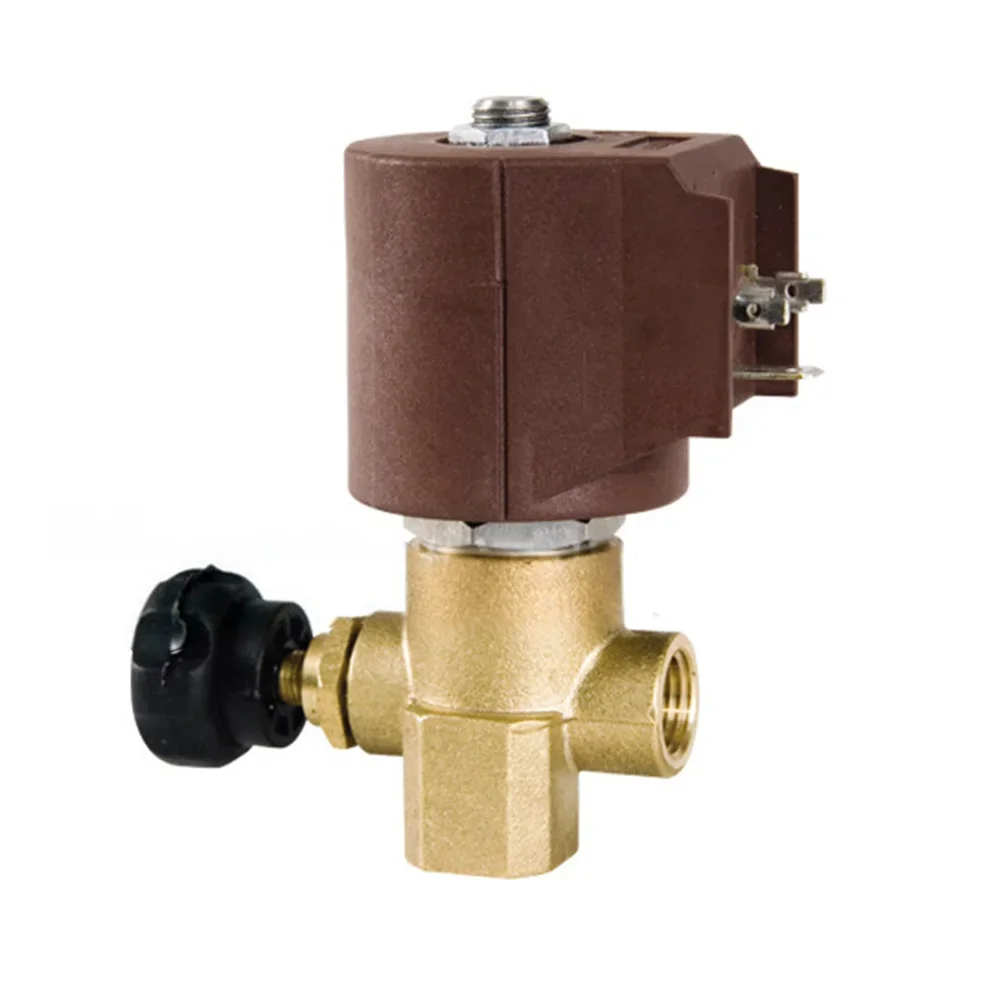 

AC 220/230V Valve Brass Solenoid Valve For Ironing Boilers 2/2-way Design Brass Material High Temperature Resistance