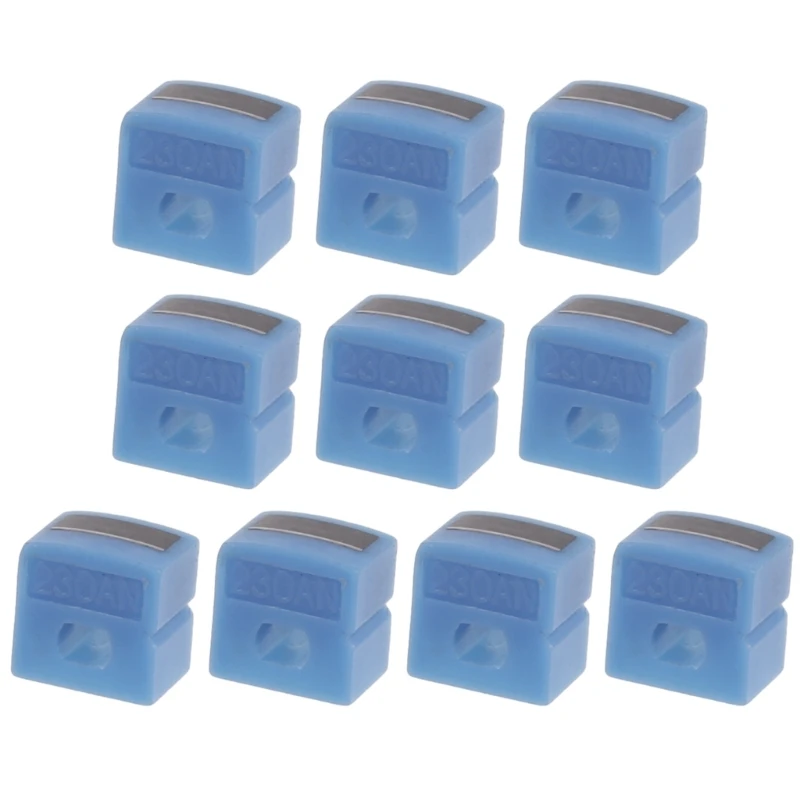 M6CA Durable Cassette Erasing Heads Suitable for Tape Recorders Repair Parts Accessories Easy Installation Use 10pcs