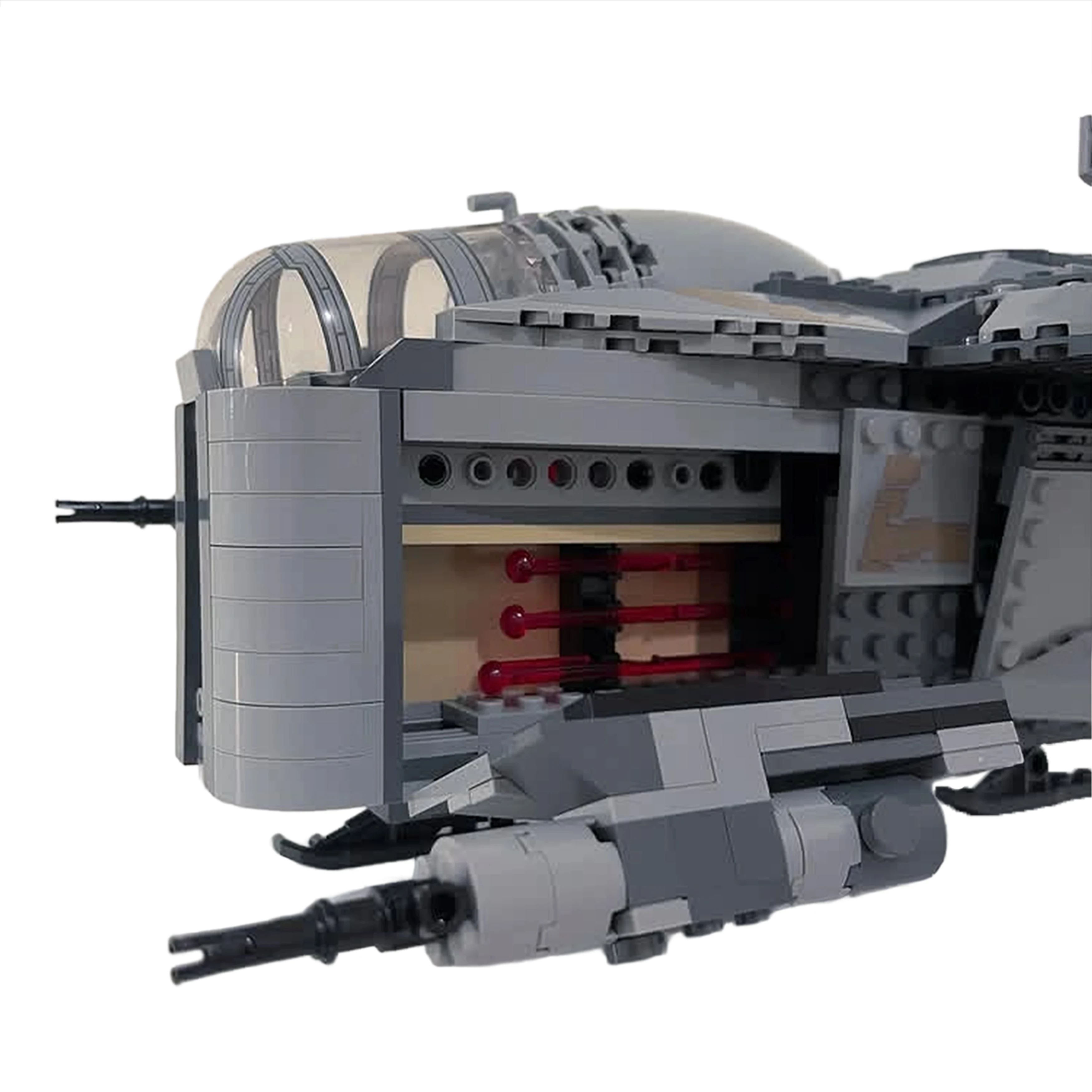 Galaxy-Razors MOC-StarFighters Spaceships Battles Ship Crest Fighters-Aircraft Model Building Blocks Bricks Toys Gift 75292