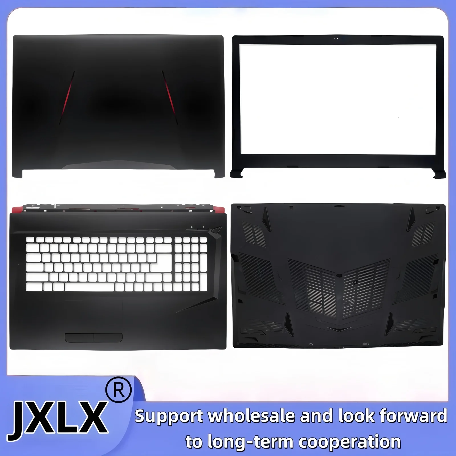 

Новинка для MSI GL73 8RC 8RD 8RE 7RD MS-17C5 MS-17C6 MS-17-C7 MS-17C8Ноутбук, задняя крышка ЖК-дисплея, верхний корпус/рамка ЖК-дисплея/подставка для рук/нижнее основание