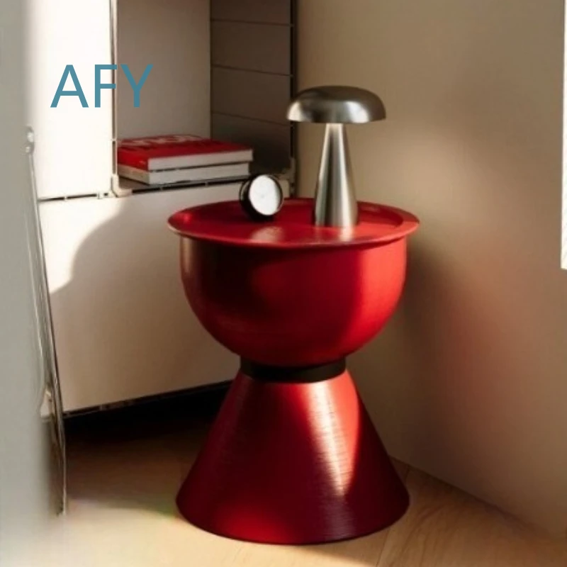 Side Table for Living Room Sofa Snack Storage Rack Space Saving Corner Table Home Organizer Minimalist Design Small Apartment