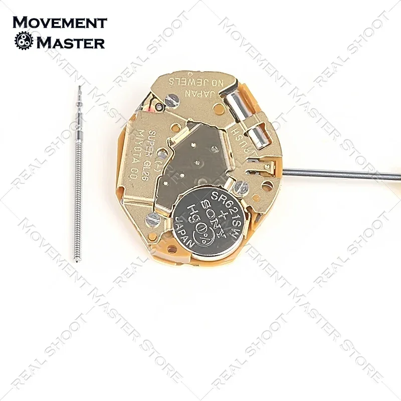 Nuovo movimento MIYOTA GL24 2 mani sostituisce le parti del movimento dell'orologio con movimento al quarzo GL26