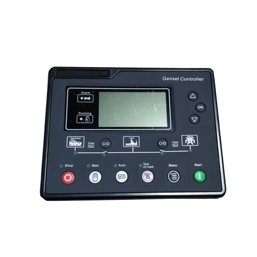 SmartGen HGM6120U Controller Diesel Generator Set Control Panel Display Engine Module Generator Spare Parts HGM6120