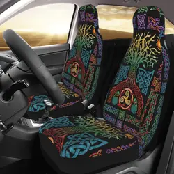 Tree Of Life Universal Car Seat Cover Four Seasons Suitable For All Kinds Models Nature Budda Seat Covers Polyester Hunting