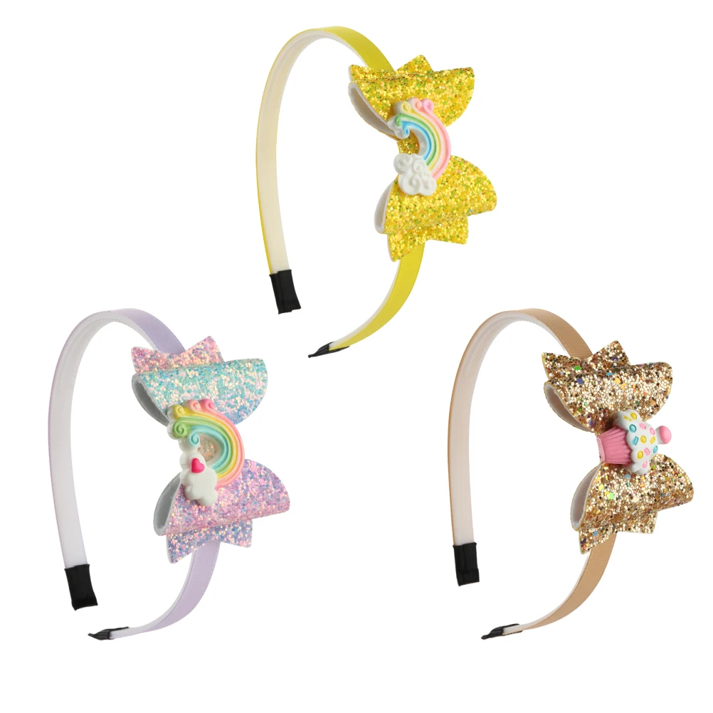 

Girls Bow Headband Hair Accessories for Decorative Oversized Bows Headwrap Child