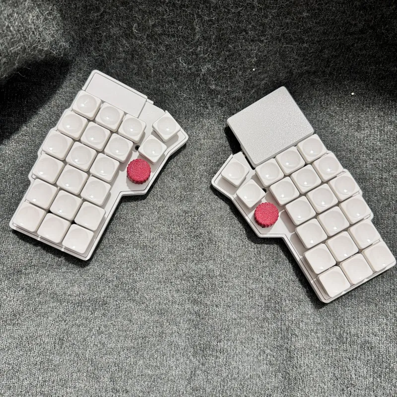 Diskon Besar Corne V4.1 Procyon Kit Keyboard Terpisah Kustom RGB VIA Bantalan Sentuh dengan Kenop Mouse Hot-swap DIY Ergonomi untuk Gamer MX