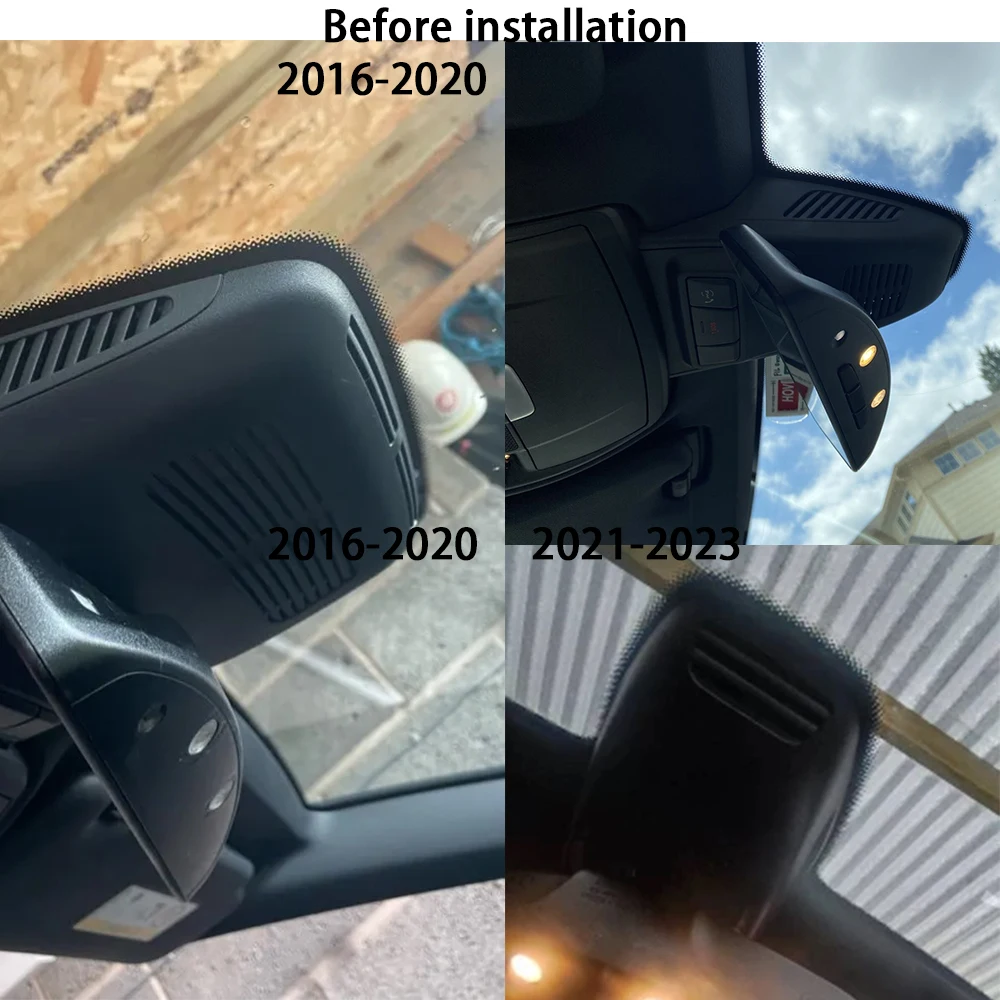 for Mercedes Benz E Class A238 Cabriolet Convertible 2016-2023 DVR Dash Cam OEM Front Rear Camera Video Recorder Recording