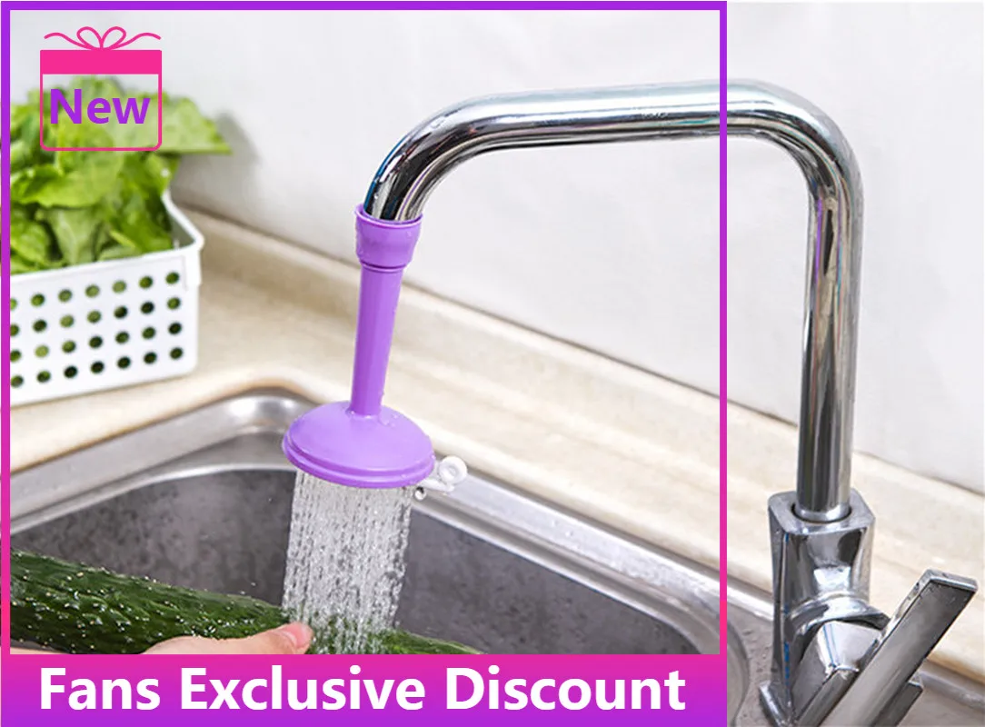 Creative Adjustable Faucet Sprayers Kitchen Gadgets Faucet Regulator Fruit Vegetable Tools Water Saving Kitchen Accessories