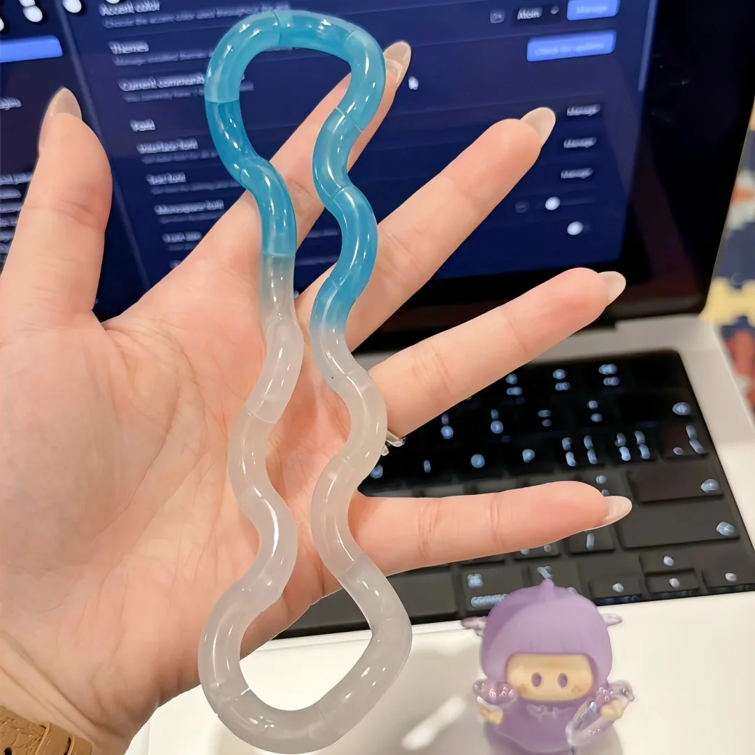 Deformable Rope Fun and Educational Fidget Toy Deformation Rope Stress Relieving Toy Funny for Juguetes Antiestrés image 3