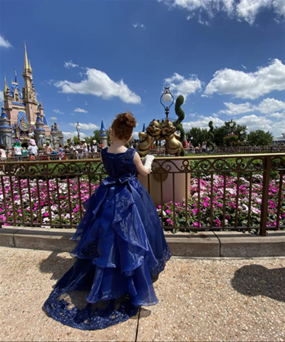 

Flower Girl's Dress Sleeveless Appliques Beading Princess Bridesmaid Wedding Communion Birthday Party Pageant Prom Gown for Kids