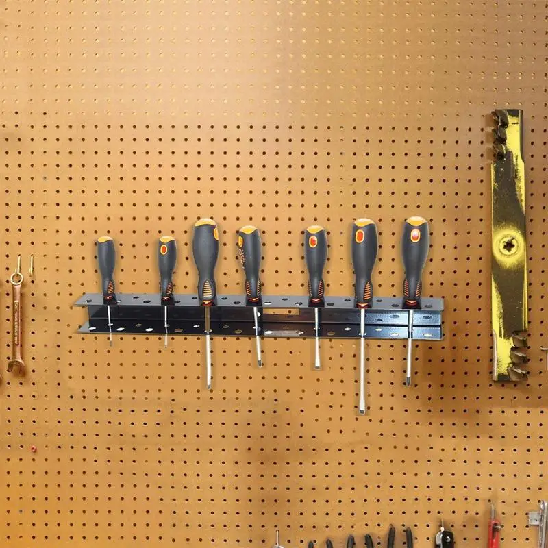 Imagem -02 - Tool Racks para Garage Walls Heavy Duty Screwdriver Storage Rack Organizador de Armazenamento Hand Tool Rack