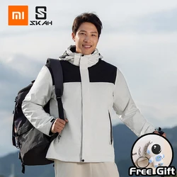 2024 Youpin Mijia SKAH Men's Waterproof Jacket Jacket Overcoat 4-level Water Repellent Thermal Detachable Durable Tear-resistant