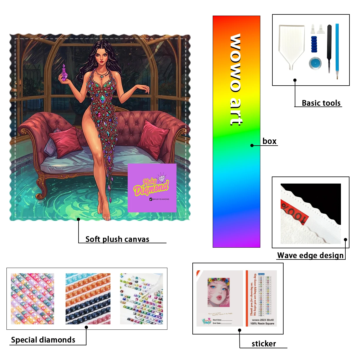 【Muky_ Diamond Art】… - image