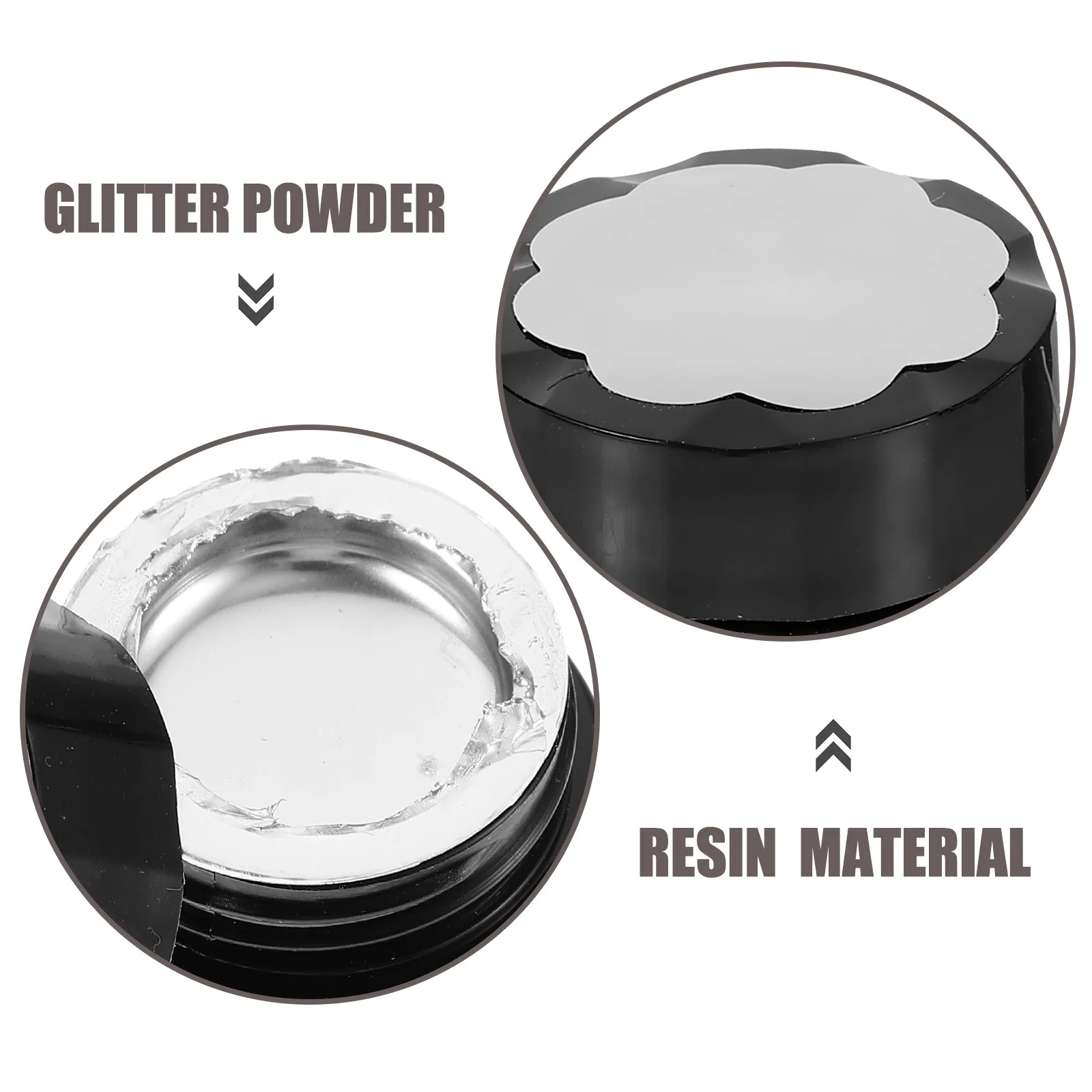 1 قطعة معدن الفضة جيل للأظافر مجموعة طلاء الأظافر بريق مسحوق تصميم موضة مانيكير أداة سهلة تطبيق المنزل السفر استخدام طلاء الأظافر