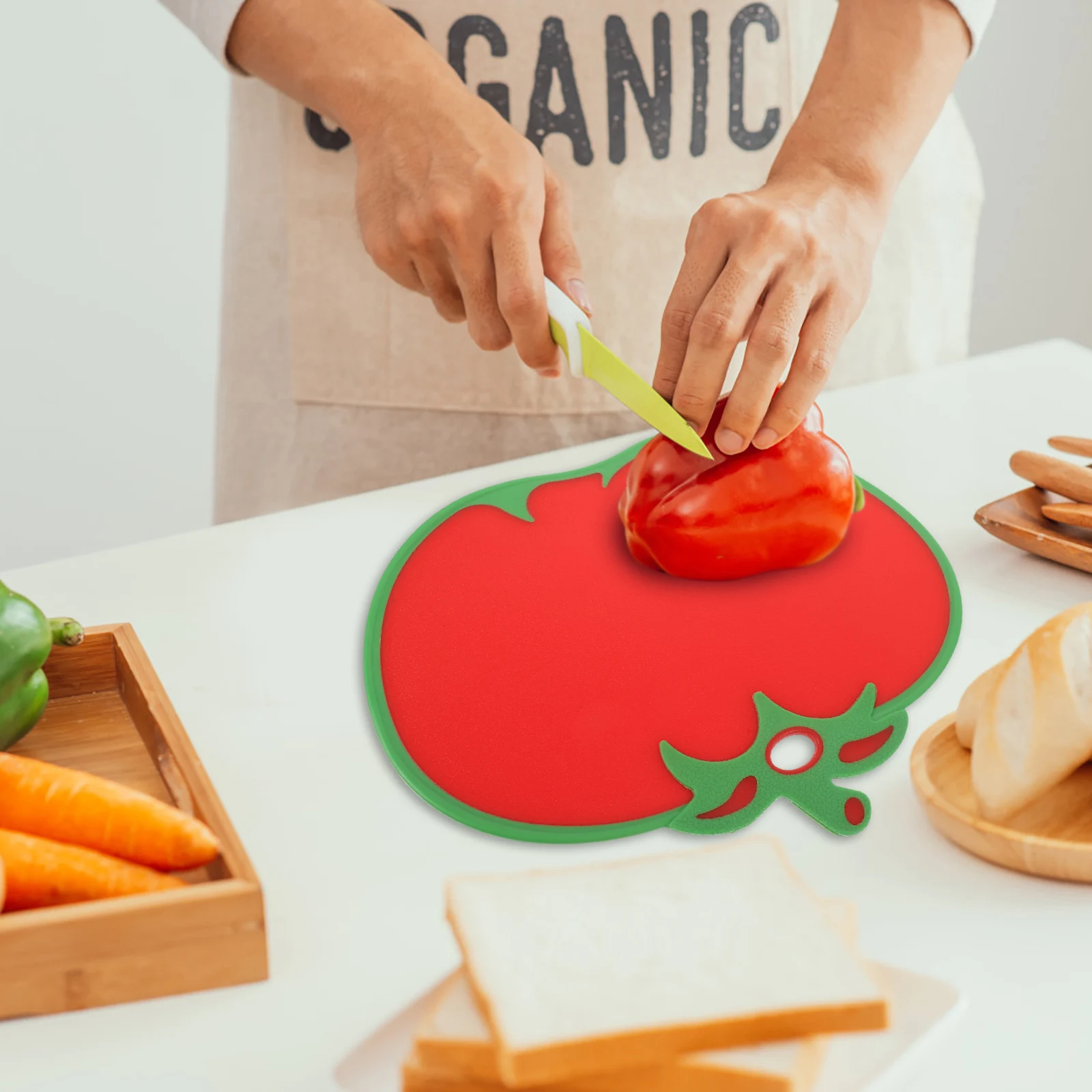 

Интегрированная разделочная доска высокой плотности, мясо, фрукты, полипропилен, кухонный инструмент, чистый, термостойкий, для хранения, мини- Общежитие, овощи