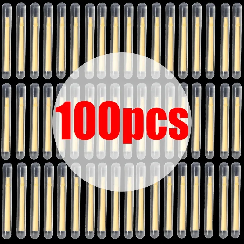 

50/100PCS Fishing Float Light Stick Fluorescent Lightstick LED Fluorescent Dark Glow Sticks Fishing Float Accessories 2.2-4.5mm