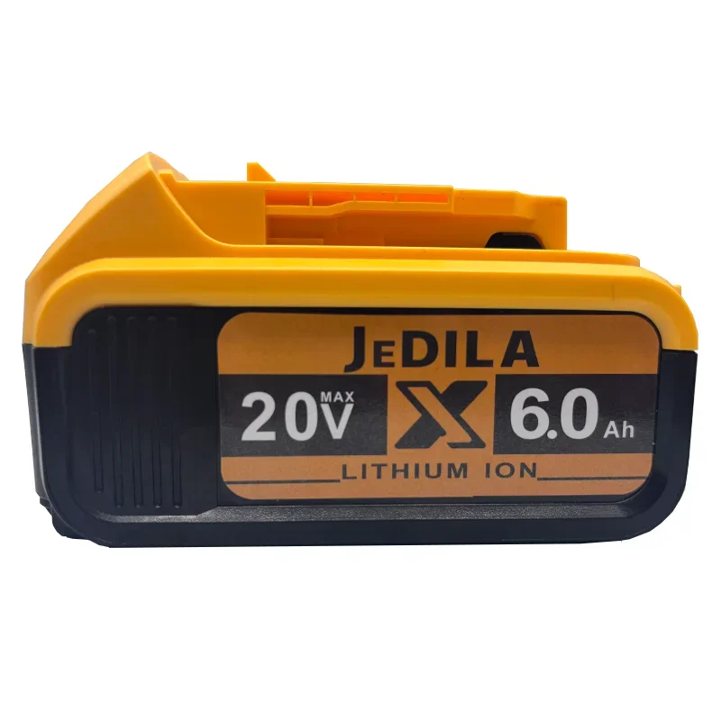 6000mAh for DEWALT 18V 20V DCB200 DCB201 DCD785N DCD796N DCF887 DCS331N DCS391N DCG412N Electric Wrench Drill Power Tool Battery