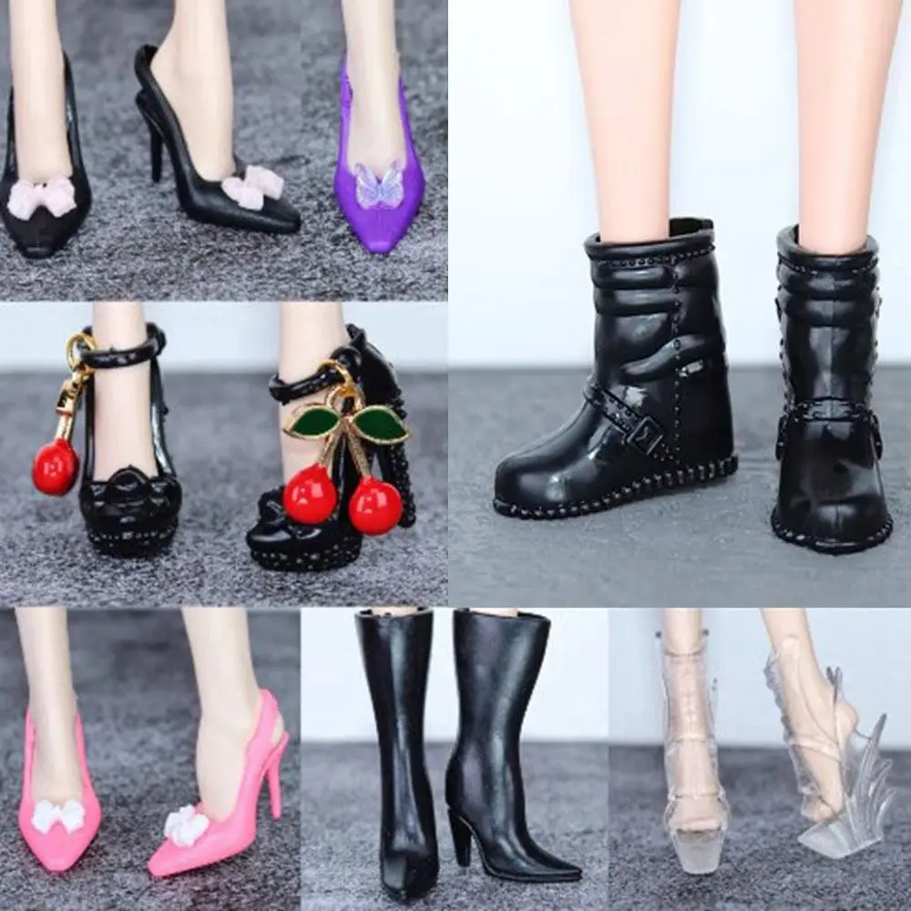 Quality 1/6 Doll Shoes High Quality 10 Styles Original Super Model Boots 30cm Doll Accessories Doll Accessories