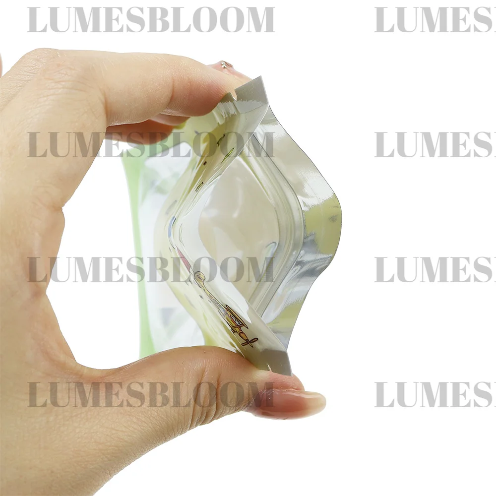 1G Empty Storage Flat Bag 7x9cm 6x8cm Clear Window Cartoon Candies Gummy Cookie Mylar Bags Sealed Zipper Packaging Customize