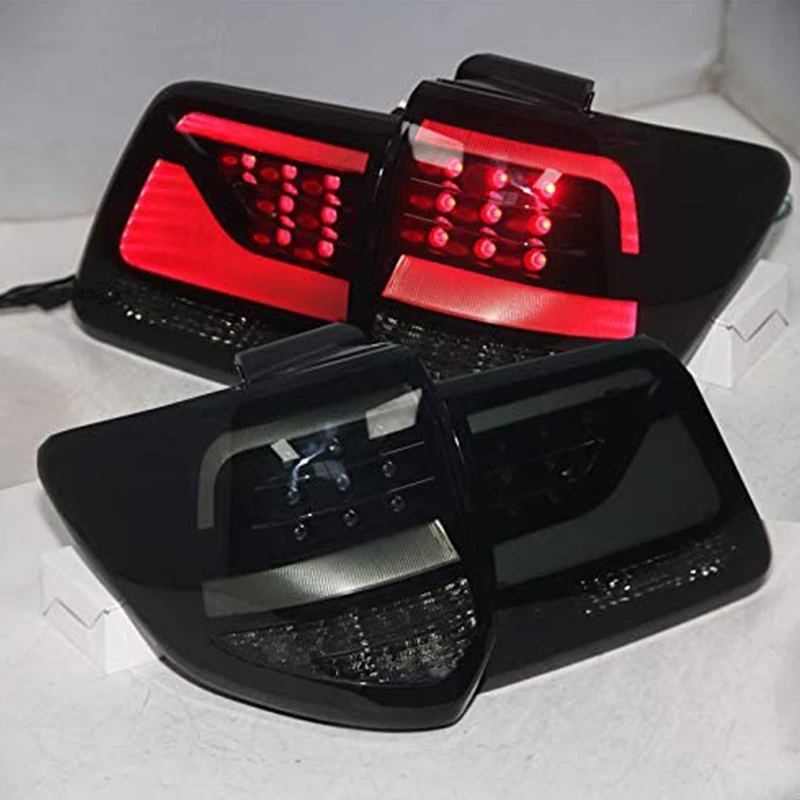 

For New Style Smoke Black LED Rear Back Lamp For Fortuner Taillights 2012-2014 Year YZ
