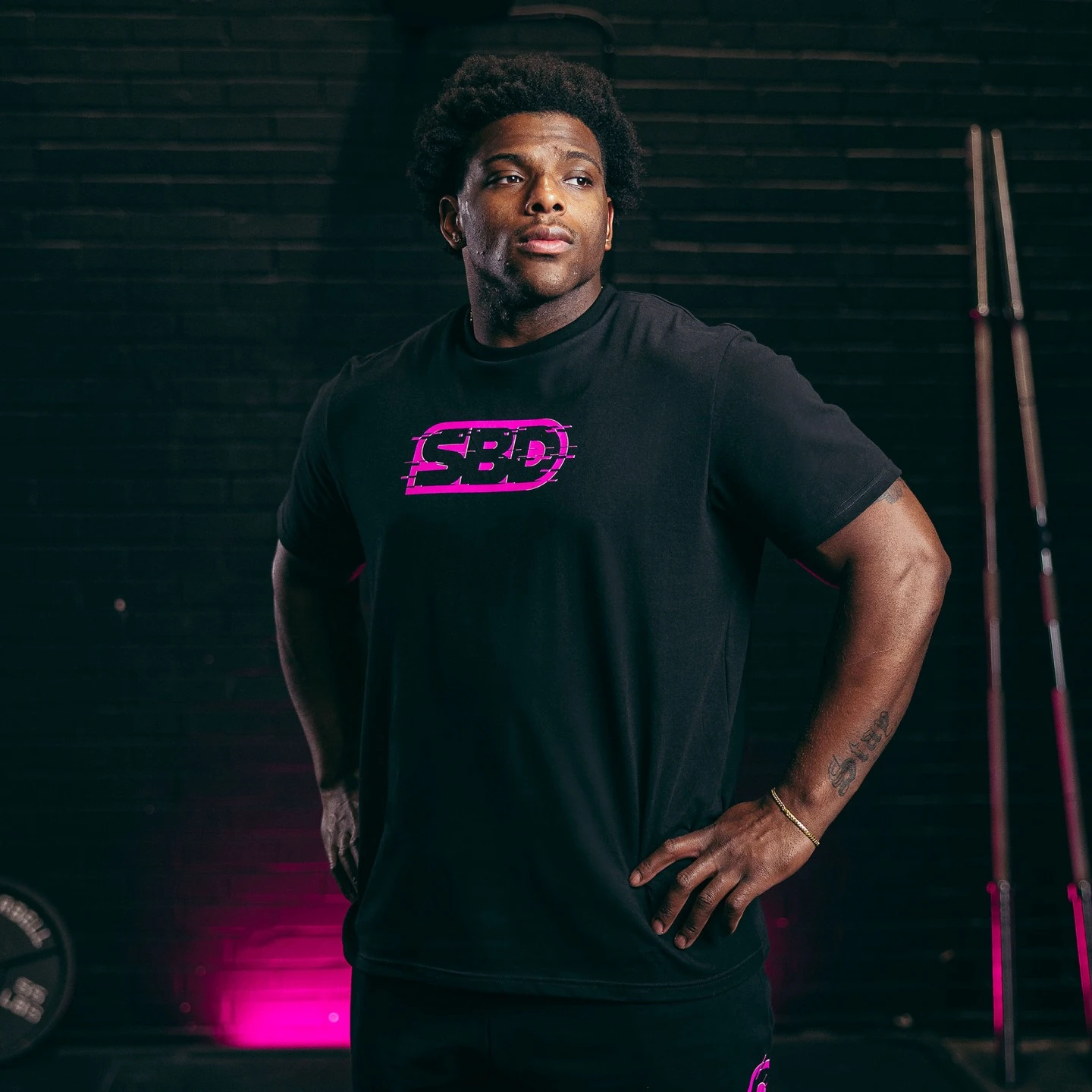 British SBD Hercules Power Lift Fitness Cotton Short-sleeved Sports Casual T-shirt Men and Women