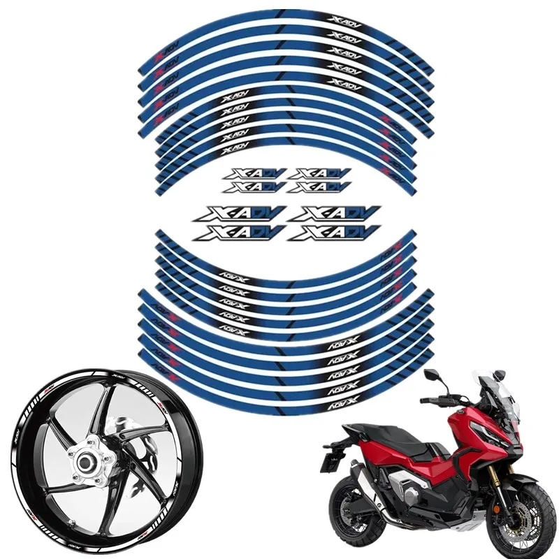 

For HONDA X-ADV XADV X ADV Motorcycle Parts Contour Wheel Decoration Decal Sticker - 2