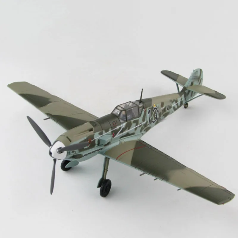 

Литые под давлением в масштабе 1:48 BF 109E-4 BF109, французский истребитель, Готовая модель из сплава, статическое украшение, сувенир, подарки для взрослых