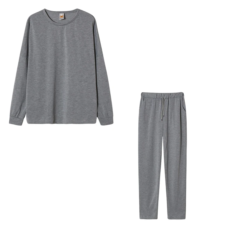 Herbst-Langarmhose für Damen Locker Lässig Einfarbig Bequeme Passform Neuer Stil Anzug – Detail 31